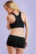 Pregnancy bra by cantaloop in black back view