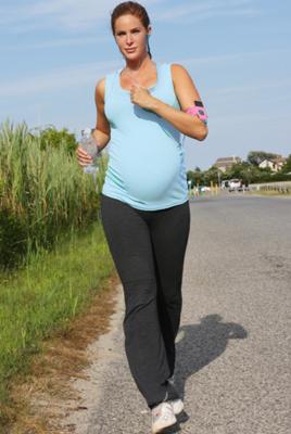 Maternity yoga leisure knit pant 